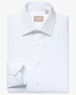 Gitman Bros. 100% Mini Twill Pima Cotton Dress Shirt
