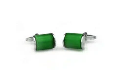 Green Cat's Eye Stone Arch Cufflinks (V-CF-166374) 8 Green Cat's Eye Stone Arch Cufflinks (V-CF-166374) -Fashion Formal Wear Store 166374 2 53350.1584383933