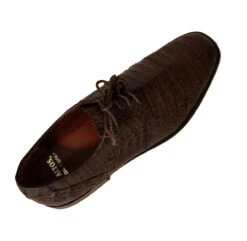 Los Altos Genuine Caiman Belly Cap Toe Dress Shoe - Brown -Fashion Formal Wear Store 20190604 111200 37126.1559706127