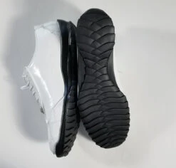 Los Altos Genuine Ostrich Leg Patch Design White Sneaker -Fashion Formal Wear Store 20200723 115813 08286.1595532473