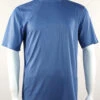 Bassiri Short Sleeve Mock Neck Ribbed Jersey Knit Tee - Blue -Fashion Formal Wear Store 218 blue 1 orig 75679.1592546971