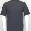 Bassiri Short Sleeve Mock Neck Ribbed Jersey Knit Tee - Charcoal 2 Bassiri Short Sleeve Mock Neck Ribbed Jersey Knit Tee - Charcoal -Fashion Formal Wear Store 218 charcoal orig 38160.1592505262
