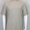 Bassiri Short Sleeve Mock Neck Ribbed Jersey Knit Tee - Tan -Fashion Formal Wear Store 218 tan orig 07709.1592552902