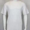 Bassiri Short Sleeve Mock Neck Ribbed Jersey Knit Tee - White 2 Bassiri Short Sleeve Mock Neck Ribbed Jersey Knit Tee - White -Fashion Formal Wear Store 218 white orig 80235.1592553484