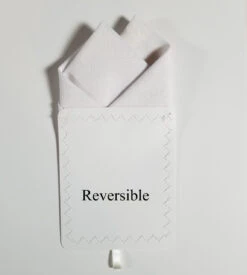 White Linen Blend Pre-Folded Pocket Square Handkerchief Insert - 2 Point -Fashion Formal Wear Store 2 pt white linen 5 21648.1684531681