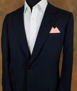 100% Cotton Pre-Folded Pocket Square Handkerchief Insert - Peach -Fashion Formal Wear Store 2pt peach1 17447.1684873350