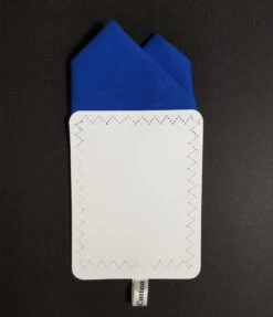 Royal Blue 100% Cotton Pre-Folded Pocket Square Handkerchief Insert - 2 Point 13 Royal Blue 100% Cotton Pre-Folded Pocket Square Handkerchief Insert - 2 Point -Fashion Formal Wear Store 2pt solid Royal 2 59149.1651165362