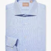 Gitman Bros. 100% Royal Oxford Blue Cotton Wide Spread Collar Dress Shirt -Fashion Formal Wear Store 311 40 WSD 2 77997.1527787031