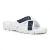 Mauri Genuine Ostrich And Frog White Sandal -Fashion Formal Wear Store 5063 W 03213.1564095236