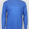 Bassiri Long Sleeve Ribbed Jersey Knit Tee - Royal Blue 1 Bassiri Long Sleeve Ribbed Jersey Knit Tee - Royal Blue -Fashion Formal Wear Store 628 royal orig 43032.1543357312