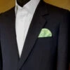 Pre-Folded Dotted Pocket Square Insert - Light Green -Fashion Formal Wear Store 6 52681.1622053879