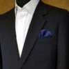 Pre-Folded Dotted Pocket Square Insert - Dark Blue -Fashion Formal Wear Store 8 10293.1622053982
