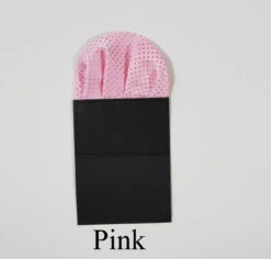 Pre-Folded Dotted Pocket Square Insert - Pink -Fashion Formal Wear Store 9a pink 31229.1622054044