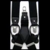 Antonia Convertible Button & Clip Stretch Braces - Suspenders - Black -Fashion Formal Wear Store ACC SUS101 1 42653.1522526436