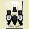 Antonia Convertible Button & Clip Stretch Braces - Suspenders - Buttercream 2 Antonia Convertible Button & Clip Stretch Braces - Suspenders - Buttercream -Fashion Formal Wear Store ACC SUS101 7 90913.1522526458