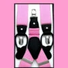 Antonia Convertible Button & Clip Stretch Braces - Suspenders - Pink -Fashion Formal Wear Store ACC SUS101 9 96032.1605258280