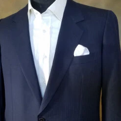 Antonio Ricci 2-in-1 Pouf Round Pocket Square - Red On White -Fashion Formal Wear Store AR PKS HR 14 2 22883.1593872989