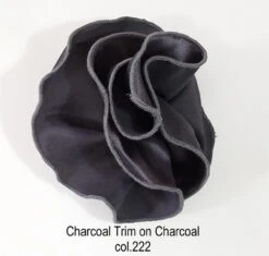 Antonio Ricci 2-in-1 Pouf Round Round Pocket Square - Charcoal On Charcoal 10 Antonio Ricci 2-in-1 Pouf Round Round Pocket Square - Charcoal On Charcoal -Fashion Formal Wear Store AR PKS HR 222 3 53438.1602956795