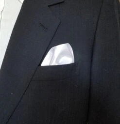 Antonio Ricci 2-in-1 Pouf Round Pocket Square - Dark Purple On White 9 Antonio Ricci 2-in-1 Pouf Round Pocket Square - Dark Purple On White -Fashion Formal Wear Store AR PKS HR 232 3 white 25112.1596876008