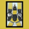 Antonia Convertible Button & Clip Stretch Braces - Suspenders - Yellow -Fashion Formal Wear Store ATSUSU14 31381.1605350868