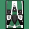 Antonia Convertible Button & Clip Stretch Braces - Suspenders - Green 2 Antonia Convertible Button & Clip Stretch Braces - Suspenders - Green -Fashion Formal Wear Store ATSUSU17 09770.1605350786