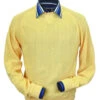 Peru Unlimited Baby Alpaca And Wool Sweatshirt Sweater - Yellow -Fashion Formal Wear Store BASL101 612 59583.1547241779