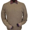 Peru Unlimited Baby Alpaca And Wool Crew Neck Sweater - Taupe 1 Peru Unlimited Baby Alpaca And Wool Crew Neck Sweater - Taupe -Fashion Formal Wear Store BASLC100 TP 36577.1546294168