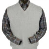 Peru Unlimited Baby Alpaca And Wool Vest - Light Grey 1 Peru Unlimited Baby Alpaca And Wool Vest - Light Grey -Fashion Formal Wear Store BAVV106 013 14693.1547243814