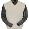 Peru Unlimited Baby Alpaca And Wool Vest - Natural 2 Peru Unlimited Baby Alpaca And Wool Vest - Natural -Fashion Formal Wear Store BAVV106 111 42674.1547243669