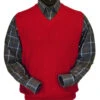 Peru Unlimited Baby Alpaca And Wool Vest - Rouge Red 1 Peru Unlimited Baby Alpaca And Wool Vest - Rouge Red -Fashion Formal Wear Store BAVV106 299 67610.1547245227