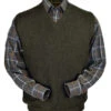 Peru Unlimited Baby Alpaca And Wool Vest - Moss Green -Fashion Formal Wear Store BAVV106 678 45775.1547322787