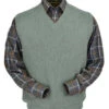 Peru Unlimited Baby Alpaca And Wool Vest - Soft Green -Fashion Formal Wear Store BAVV106 814 04561.1547322850