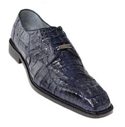 Belvedere 100% Genuine Hornback Classic Dress Tie Shoe -Fashion Formal Wear Store BEL 1465 NV 35863.1520990572