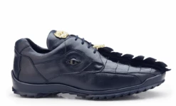 Belvedere Genuine Hornback Crocodile And Calf Leather Sneaker -Fashion Formal Wear Store BEL 336122 b 01672.1521322914