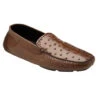 Belvedere Genuine Ostrich Driver Loafer -Fashion Formal Wear Store BEL 33622 Br 39825.1667774906
