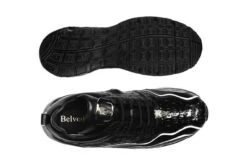 Belvedere Genuine Hornback Crocodile And Italian Calf Sneakers - Black 10 Belvedere Genuine Hornback Crocodile And Italian Calf Sneakers - Black -Fashion Formal Wear Store BEL E04 B 2 54876.1620318762