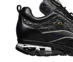 Belvedere Genuine Hornback Crocodile And Italian Calf Sneakers - Black 9 Belvedere Genuine Hornback Crocodile And Italian Calf Sneakers - Black -Fashion Formal Wear Store BEL E04 B 5 60308.1620318762