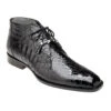 Belvedere Genuine Alligator Lace Half Boots - Black -Fashion Formal Wear Store BEL R17 B 1 98981.1667672150