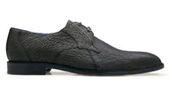 Belvedere Genuine Shark Skin Dress Shoe - Black -Fashion Formal Wear Store BEL R46 B 2 97952.1667684666