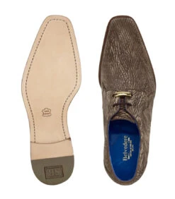 Belvedere Genuine Shark Skin Dress Shoe -Fashion Formal Wear Store BEL R46 BR 3 68168.1667684099