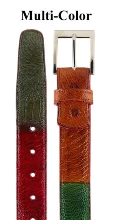 Belvedere Genuine Ostrich Leg Dress Belt -Fashion Formal Wear Store BELBT 2000 MC 74355.1667856942