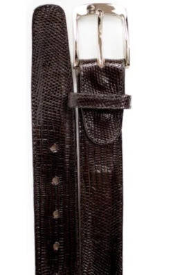 Belvedere Genuine Lizard Dress Belt -Fashion Formal Wear Store BELBT 2003 brown 34261.1519242139