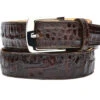 Belvedere Genuine Crocodile Dress Belt -Fashion Formal Wear Store BELV 1999 4 72867.1519236815