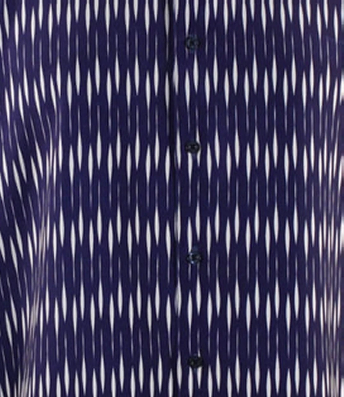 Bassiri Purple & White Abstract Line Design Long Sleeve Camp Shirt 4 Bassiri Purple & White Abstract Line Design Long Sleeve Camp Shirt - Image 2