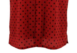 Bassiri Short Sleeve Camp Shirt - Black Dots On Red 8 Bassiri Short Sleeve Camp Shirt - Black Dots On Red -Fashion Formal Wear Store BSI SS 64901 4 50427.1683824470