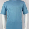 Bassiri Short Sleeve V-Neck Ribbed Jersey Knit Tee - Turquoise Blue 2 Bassiri Short Sleeve V-Neck Ribbed Jersey Knit Tee - Turquoise Blue -Fashion Formal Wear Store BSI SSKNV 529 TQ 98510.1592354469