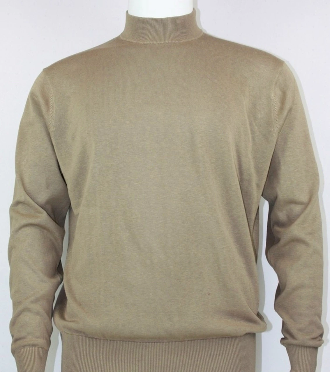 Bassiri Mock Neck Silk Knit Long Sleeve Sweater - Plum 7 Bassiri Mock Neck Silk Knit Long Sleeve Sweater - Plum - Image 5