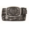 King Exotic Genuine EEL Cut-Out Design Western Belt - Faded Grey -Fashion Formal Wear Store KE BLT 4C11F0838 45219.1613601694