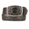 King Exotic Genuine Python Cut-Out Design Western Belt - Black -Fashion Formal Wear Store KE BLT 4C11F5705 77199.1613856492