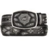 King Exotic Genuine Caiman Cut-Out Design Western Belt - Grey -Fashion Formal Wear Store KE BLT 4C11F8238 98672.1612561311